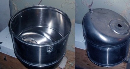 Stainless steel washing machine tanks