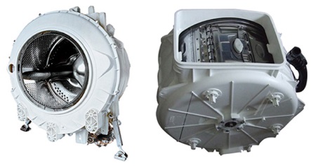 Washing machine tanks