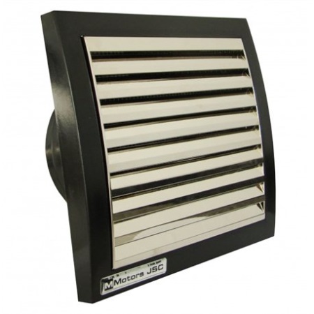 Tichý ventilátor so spätným ventilom