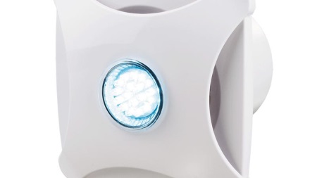 Tichý ventilátor so spätným ventilom