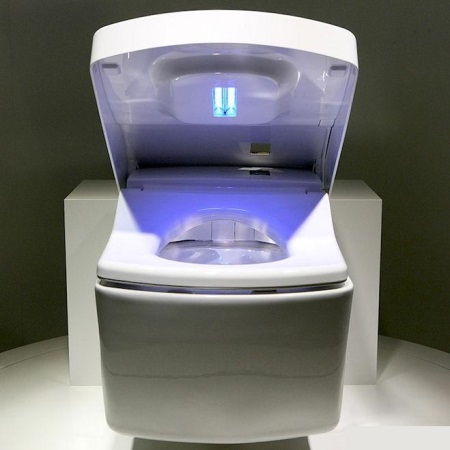 moderne WC zonder rand