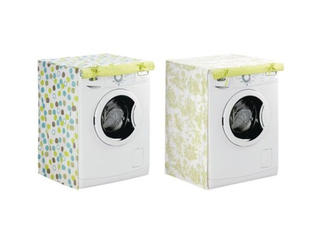 Зелен калъф за печат за перална машина