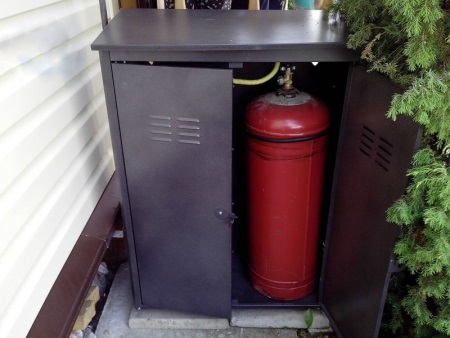 Conectar una caldera de gas a una bombona de GLP