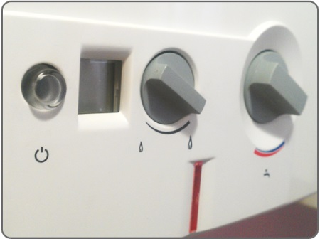 Gasvärmeaggregat med piezotändning