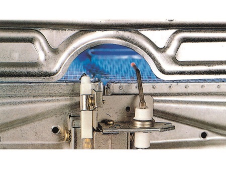 Elektrische Zündung der Gassäule