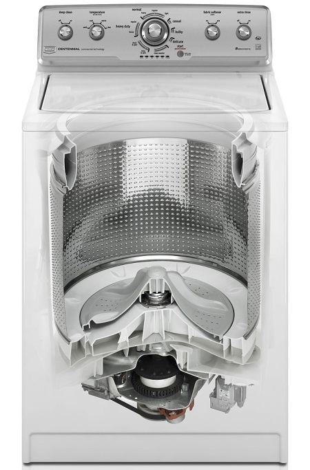 Πλυντήριο ρούχων για πλύσιμο μέσα σε κάθετο πλυντήριο ρούχων