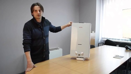 Gas varmvattenberedare