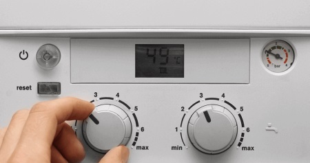 Opsætning af gasvarmeren