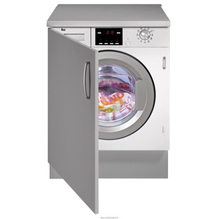 Concealed washing machine with tumble dryer