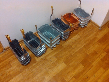 Výměník tepla pro plynový ohřívač vody - radiátor