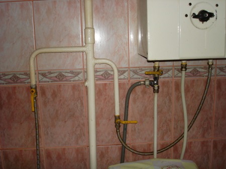 Regeln für den Betrieb eines Gas-Wassererhitzers