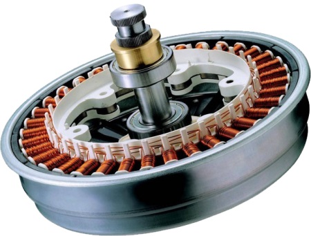 Pralni stroj z neposrednim pogonom