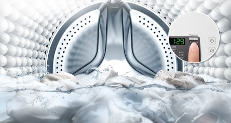 Burbulinė skalbimo mašina