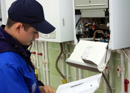 Vervangen van een gasboiler - kosten van de dienst