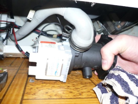 Abflusspumpe in Ihrer Waschmaschine