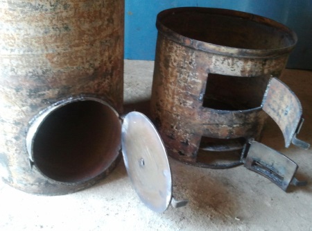 Lemn de ardere a titanului cu propriile mâini