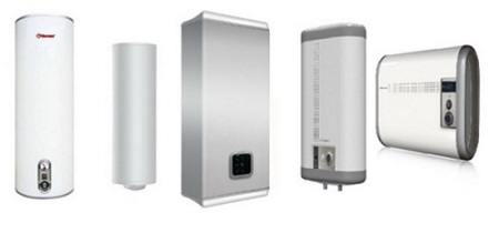 Caldaie elettriche di diversi tipi