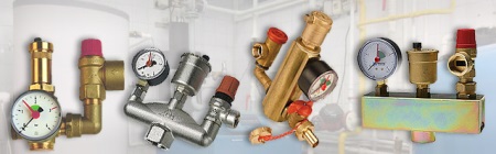 Boiler safety groups from different manufacturers