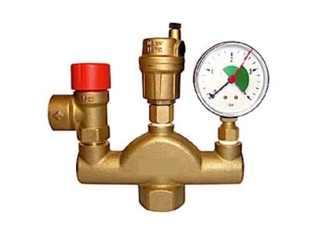 Water heater safety group