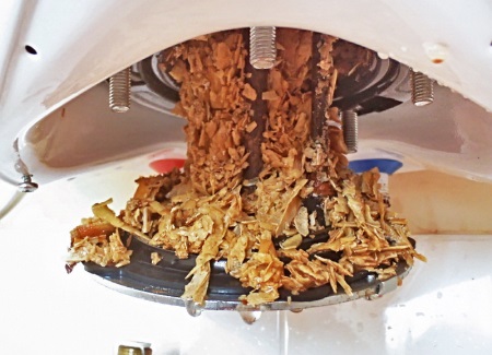 Котел, изискващ почистване