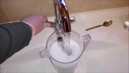 Оцетна киселина за почистване на котли