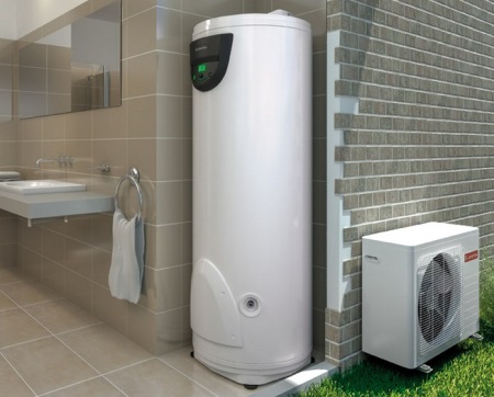 Mājsaimniecības grīdas stāvvads ūdens sildītājs