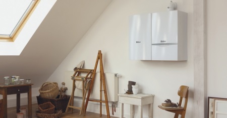 Calentador de agua indirecto de pared