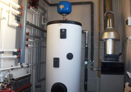 Panna med två kretsar