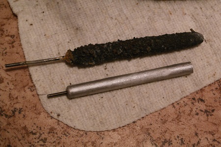 Nya och uttjänta magnesiumanoder 