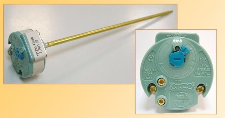 Termostat för varmvattenberedare