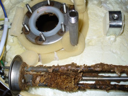 Důvody selhání kotle