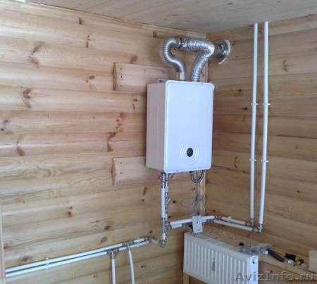 Kotel v poletni hiši